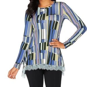 Logo by Lori Goldstein Printed Tunic